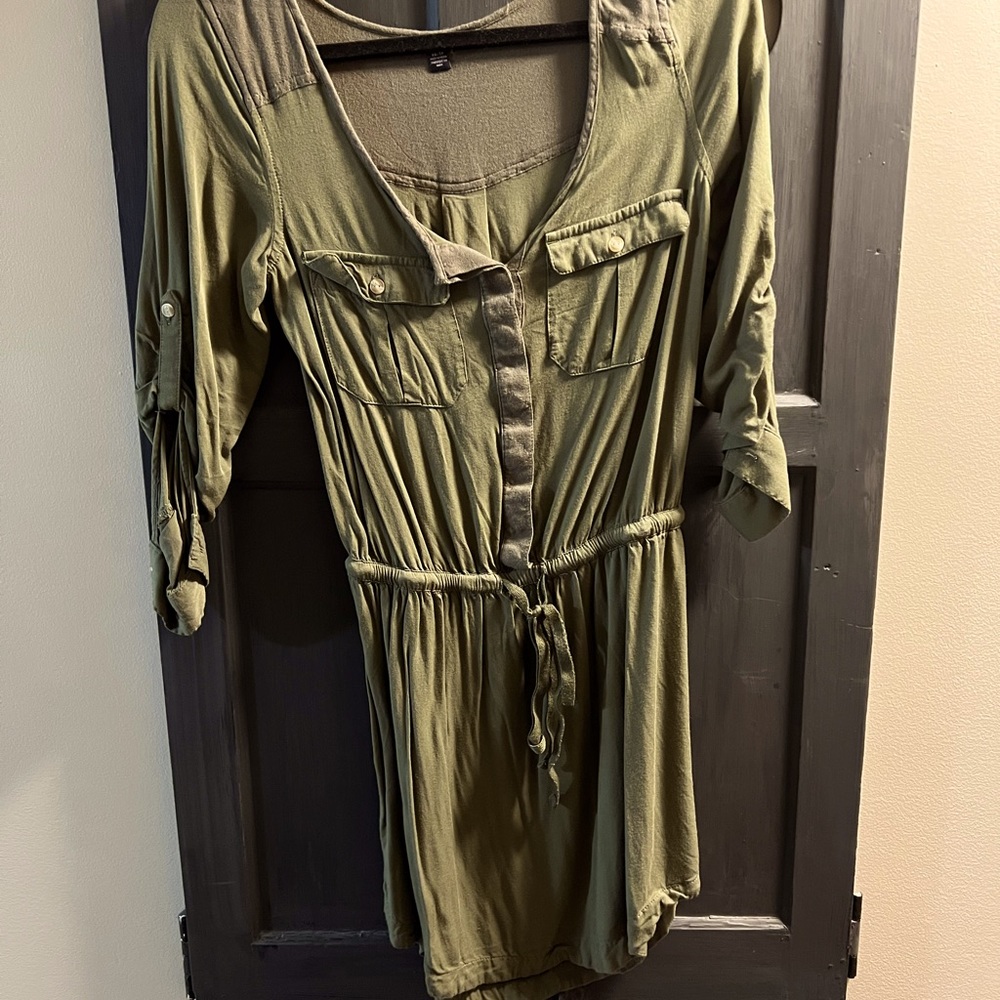 American eagle - army  green dress